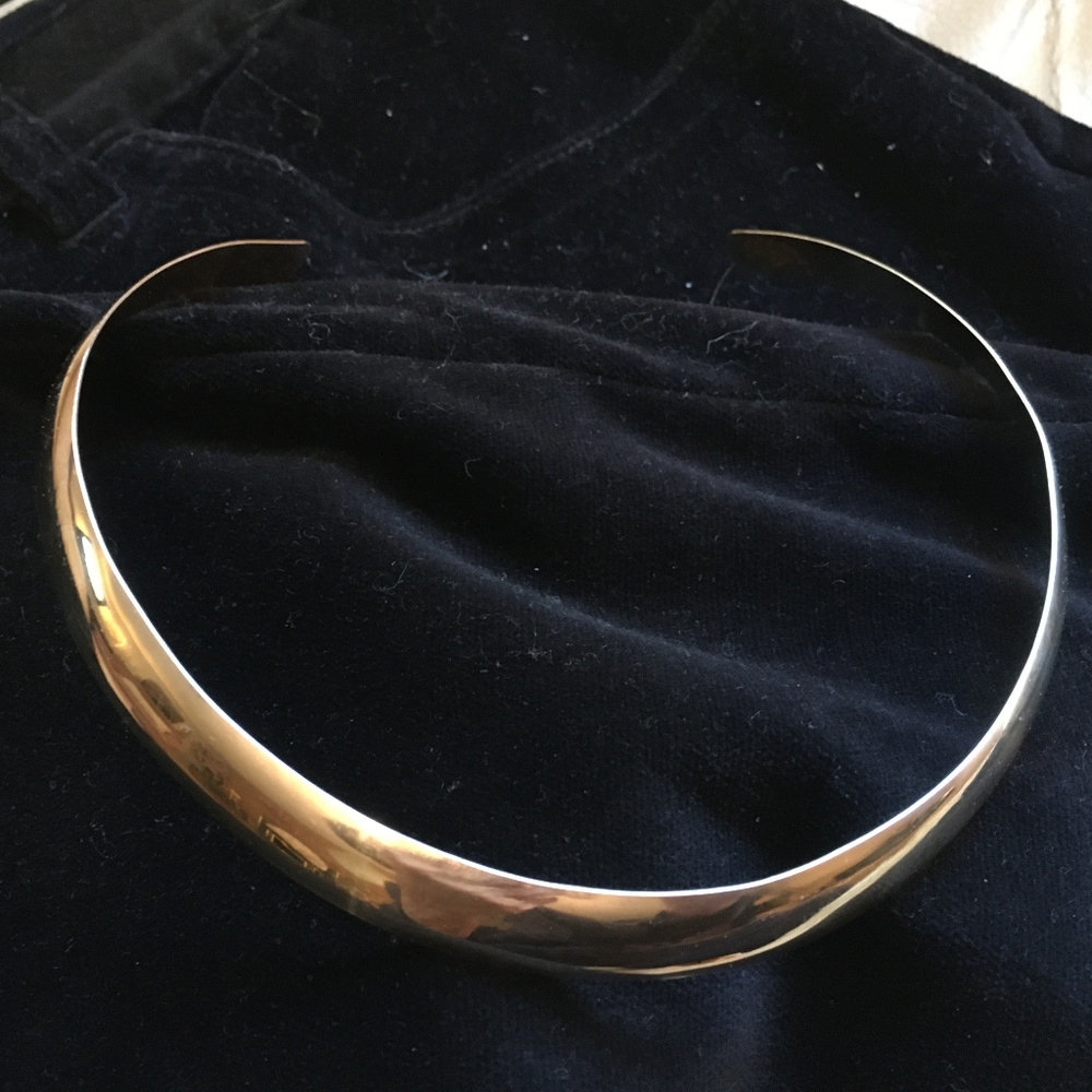 Gold Collar Style Necklace